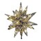 Celebrations Celebrations LED Gold Microdot Star Tree Topper 10 in. 49236-71 - alternate 2